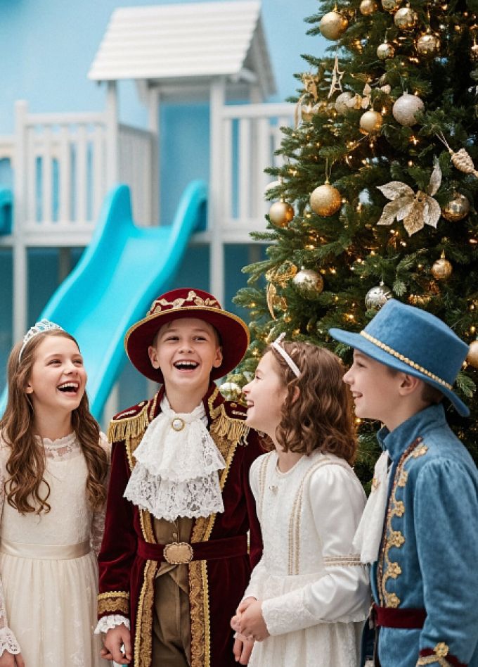 Новогоднее представление в Scandy park